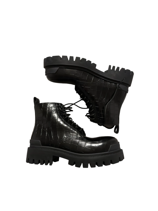 Crocodile Strike Boots